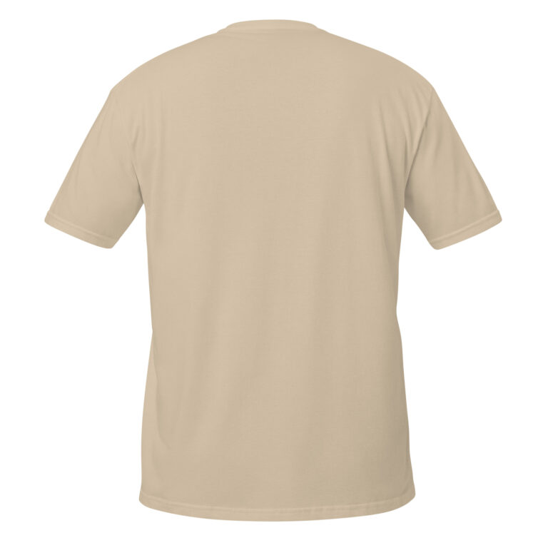 back of Graffiti Skyline chess t-shirt by Smothered Mate Chess Apparel