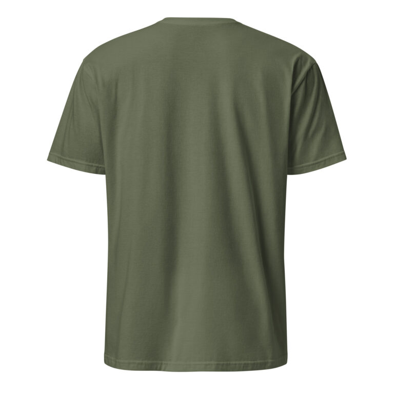 Smothered Mate Chess Apparel logo t-shirt in green - back