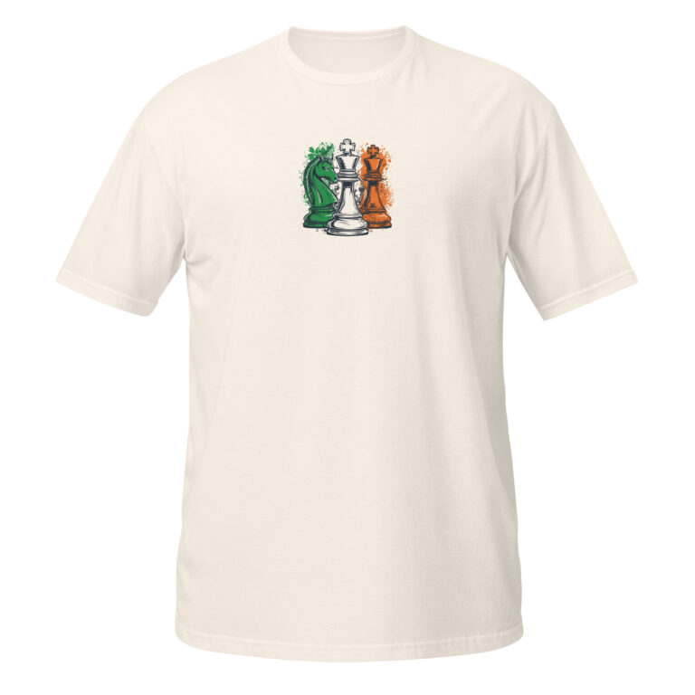 Irish Checkmate T-Shirt by Smothered Mate - front design