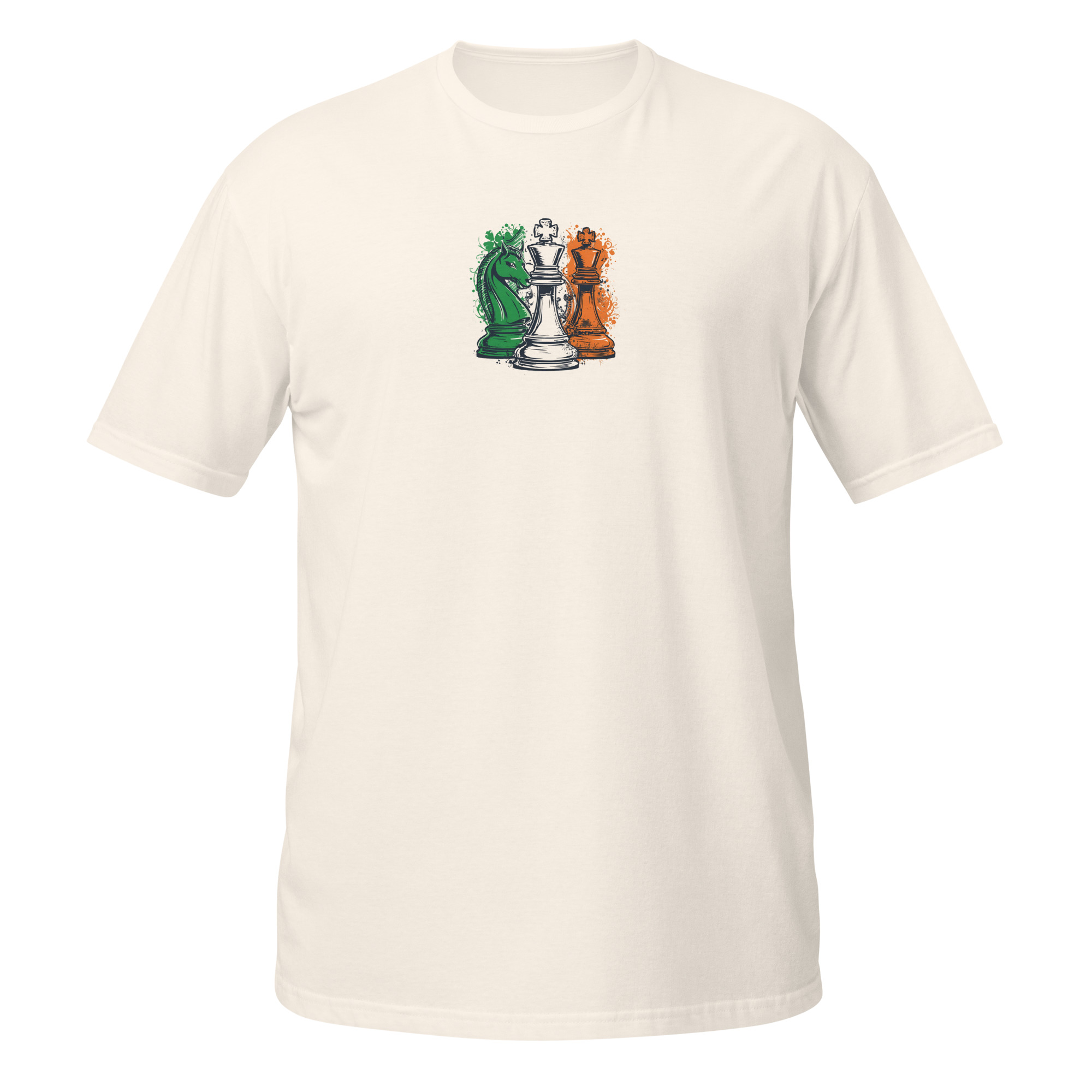 Irish Checkmate T-Shirt by Smothered Mate - front design