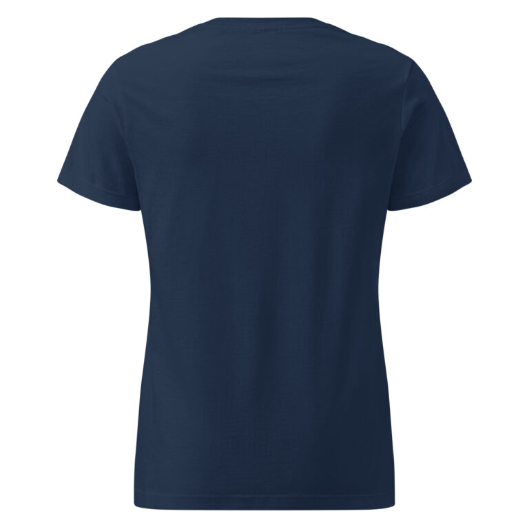 Women's chess-inspired Flowerworks t-shirt back