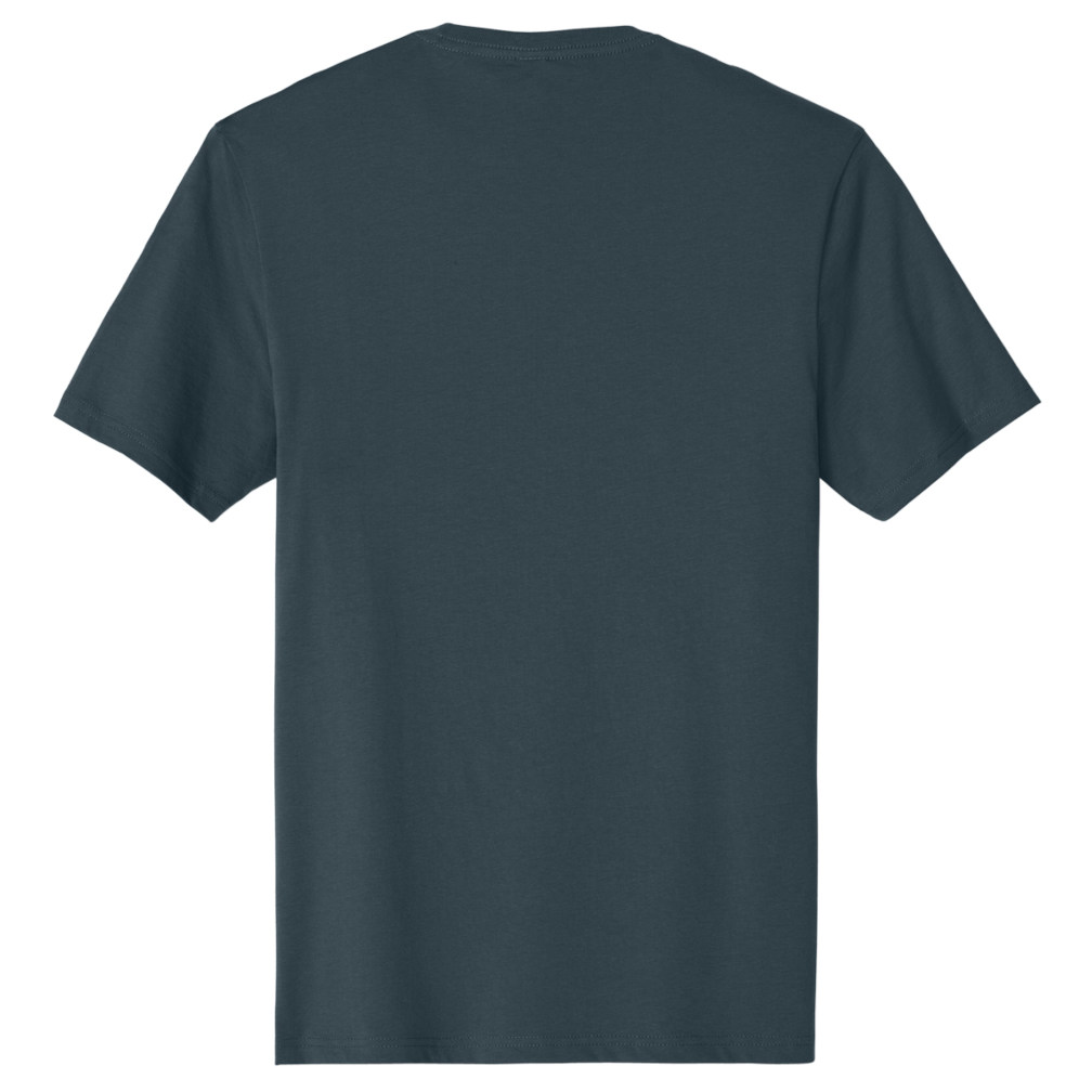 classic-philidor-chess-shirt-deep-steal-blue-back Classic Philidor Chess T-Shirt in Deep Steal Blue Color - back